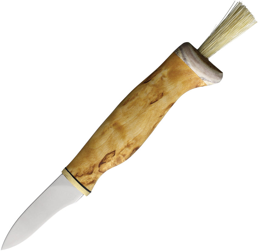Mushroom Knife Curly Birch AL-153