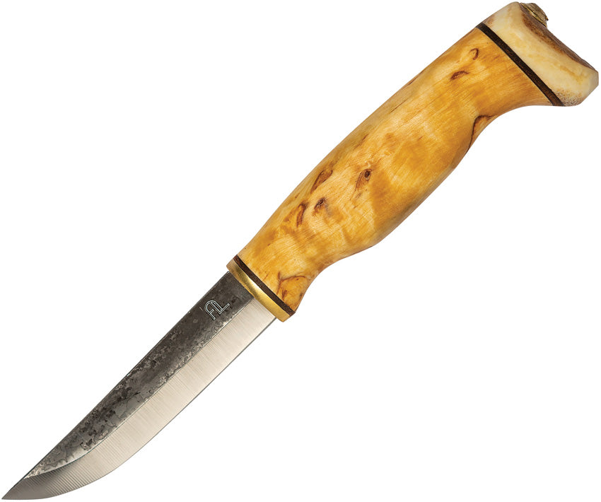 Hobby Fixed Blade Curly Birch AL-910
