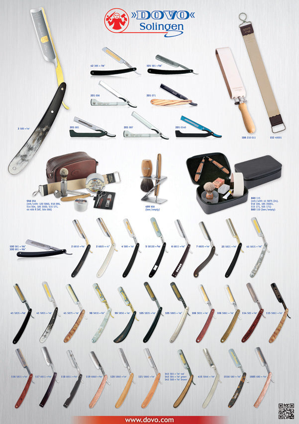 Straight Razors Poster 2018 STRAIGHT RAZORS 2018 POSTER