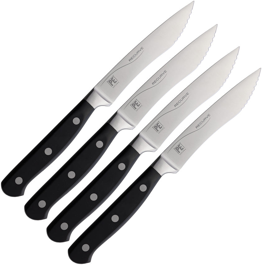 Recurve Steak Knife Set ACES-KSET-0401