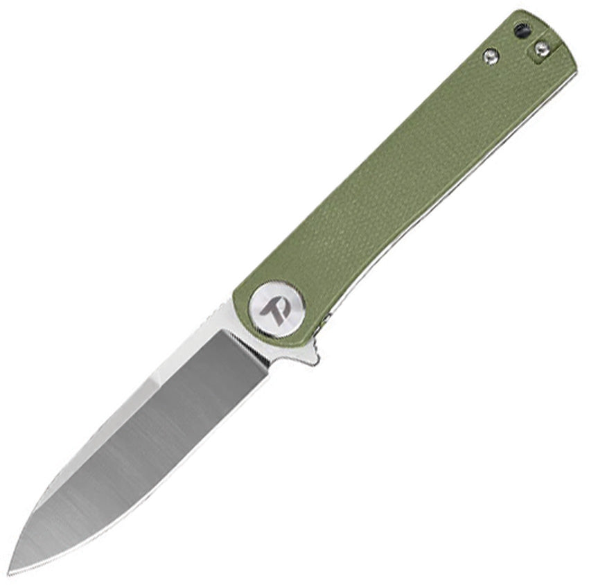 Linerlock Green Micarta D3896MGR