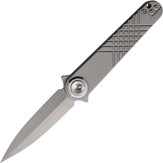 Button Lock Gray Ti D4052TG