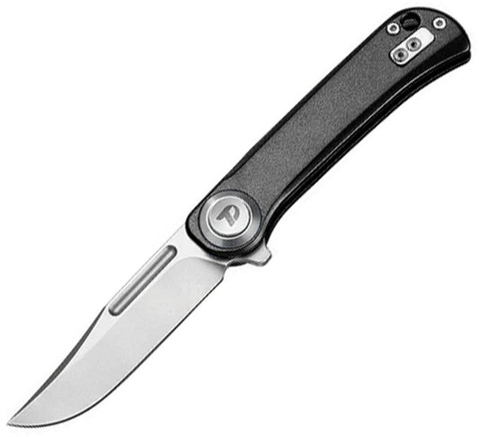 Button Lock Alum Black D4055AB