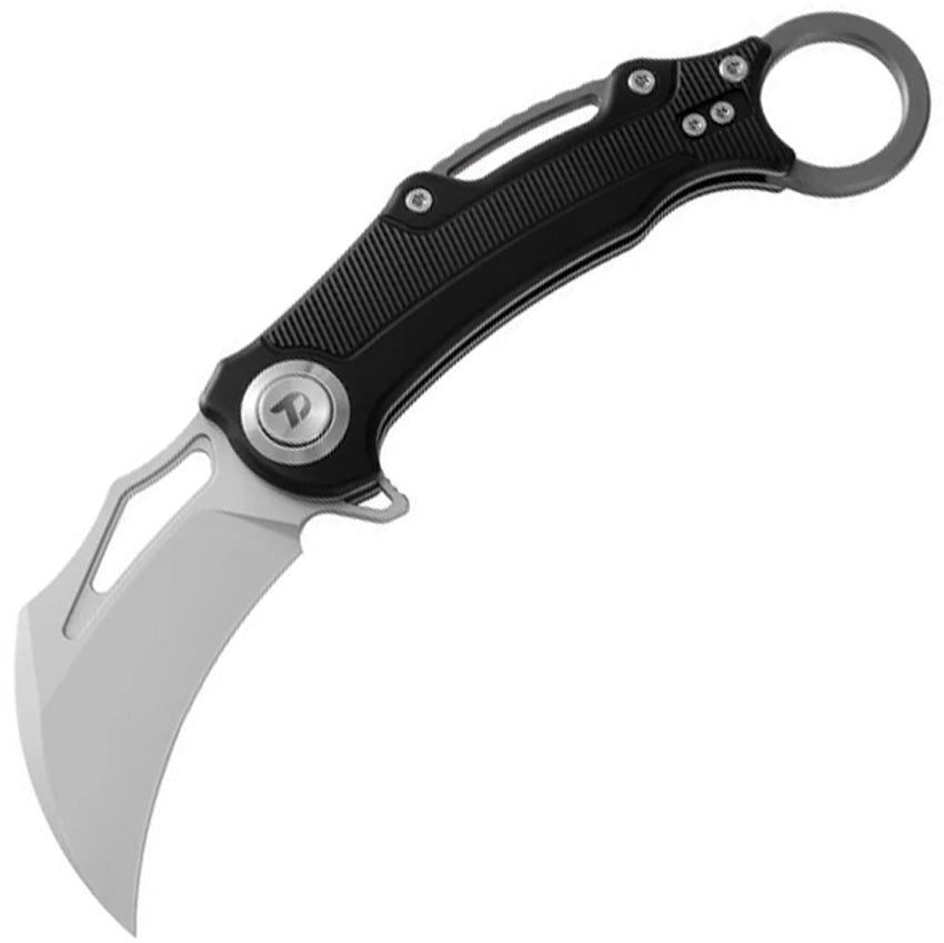 Button Lock Karambit Black D4221AB