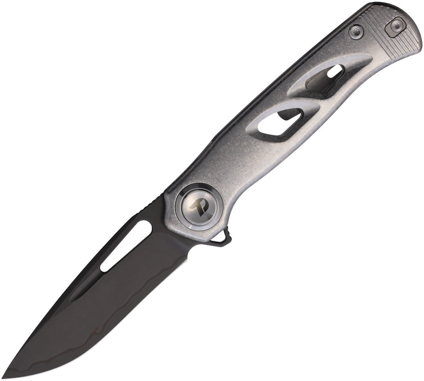 Button Lock Crystal Gray