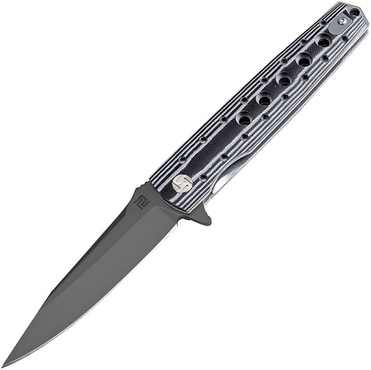 Virginia Linerlock D2 Blk/Wht 1807P-BBW