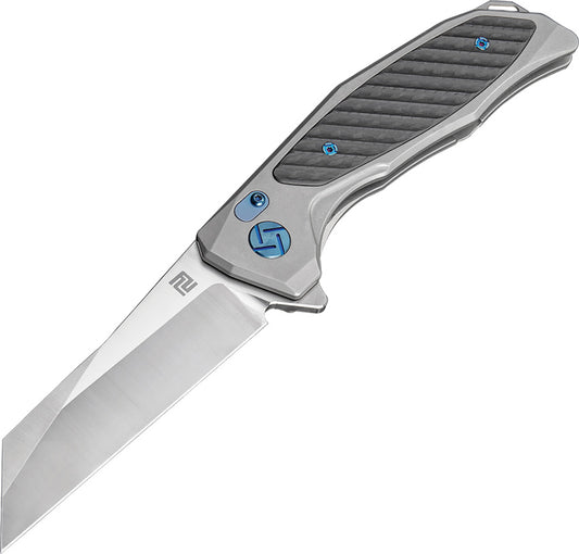 Megahawk Framelock Gray S35VN 1809G-GYS