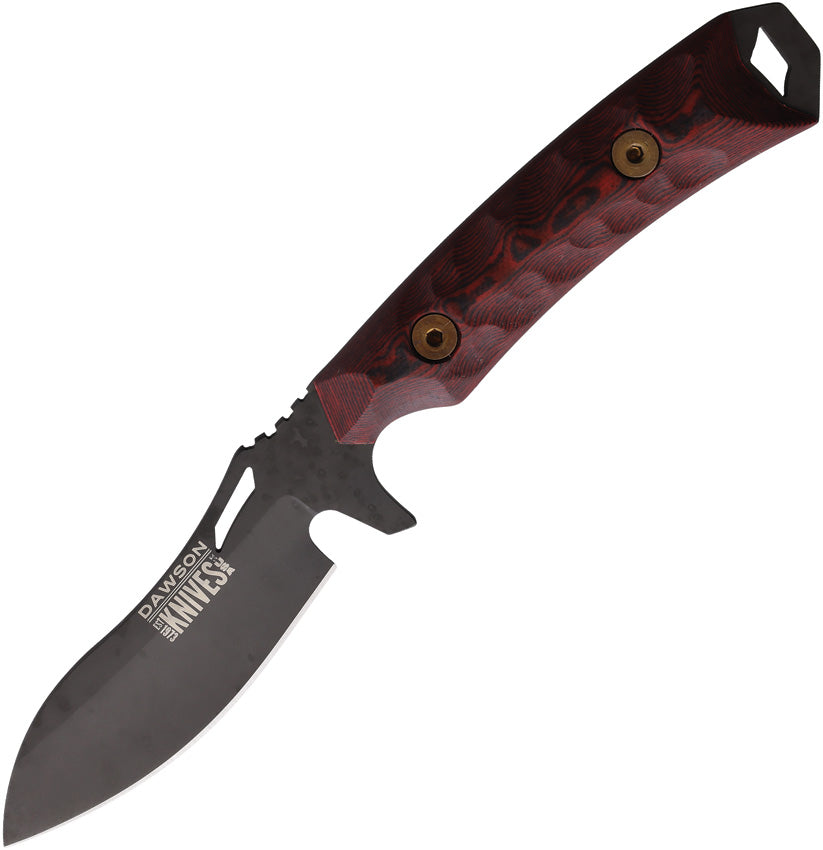 Harvester Fixed Blade Blk/Red 742761384165