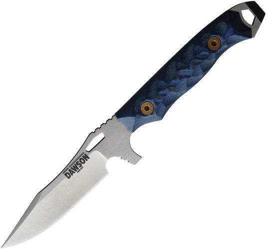 Smuggler Fixed Blade Blk/Blue 660457894777