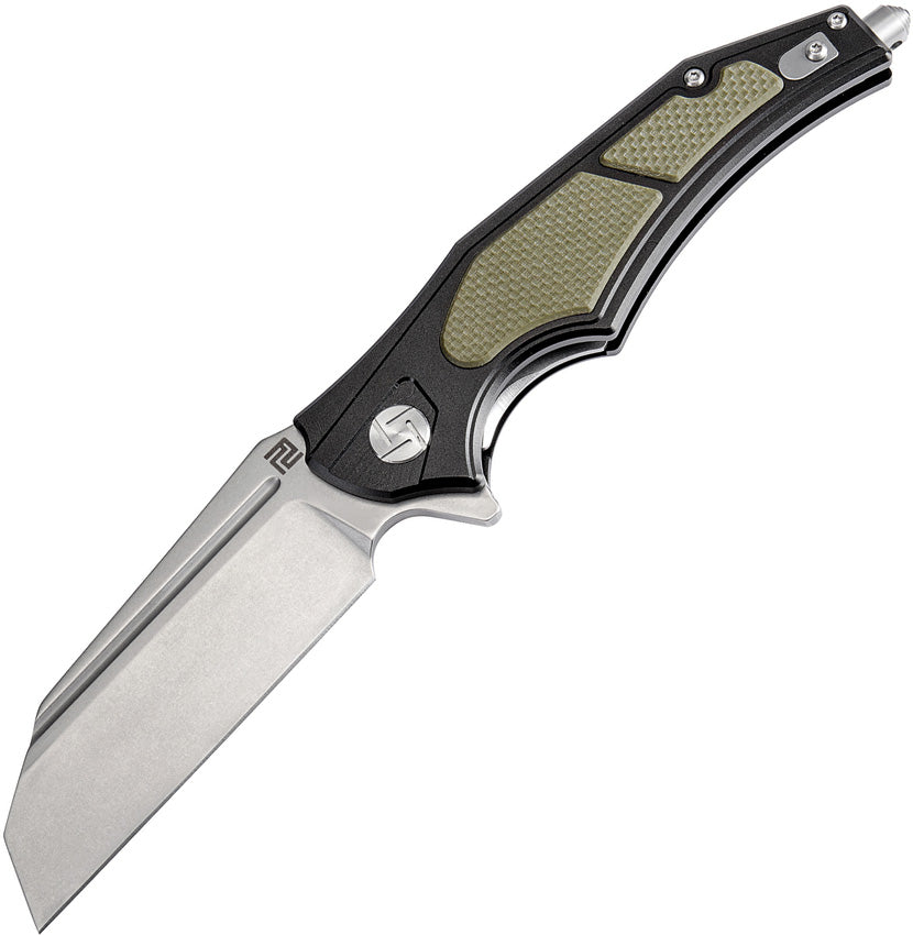 Apache Nomad Linerlock Green D 1813P-BGN