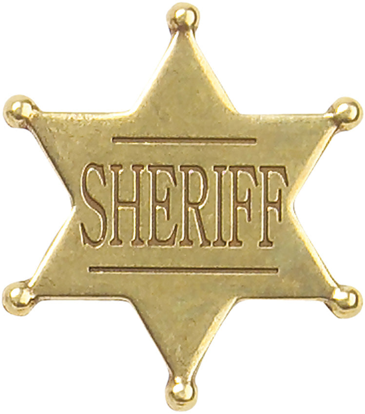 Deluxe Western Sheriff Badge