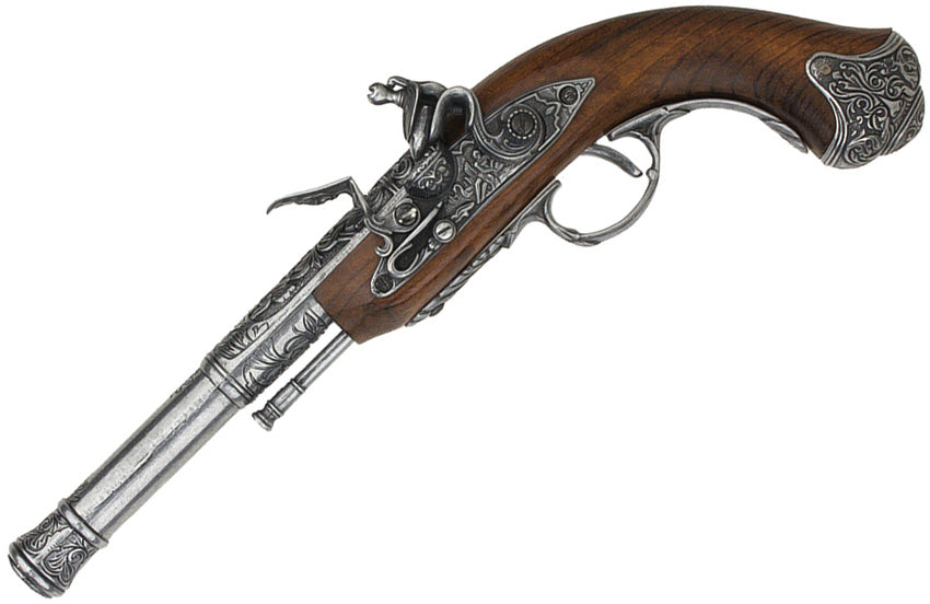 Left-Handed Indian Flintlock 22-1296G