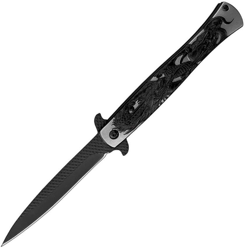 Stiletto Linerlock A/O Blk 10-A112SB