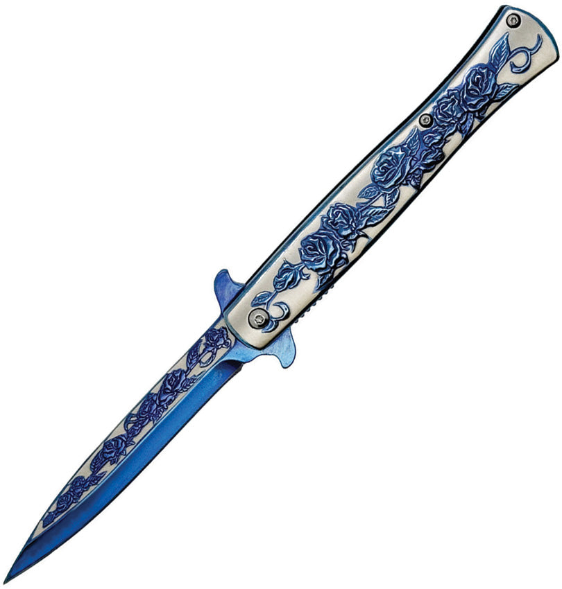 Stiletto Linerlock A/O Blue 10-A119BL