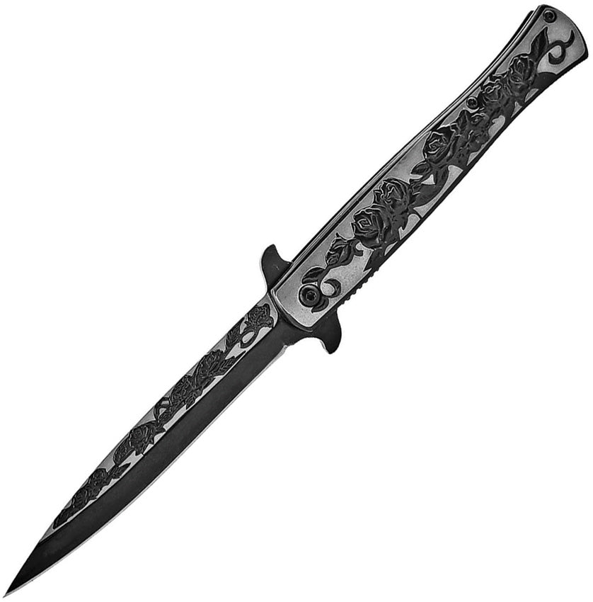 Stiletto Linerlock A/O Black 10-A119SB