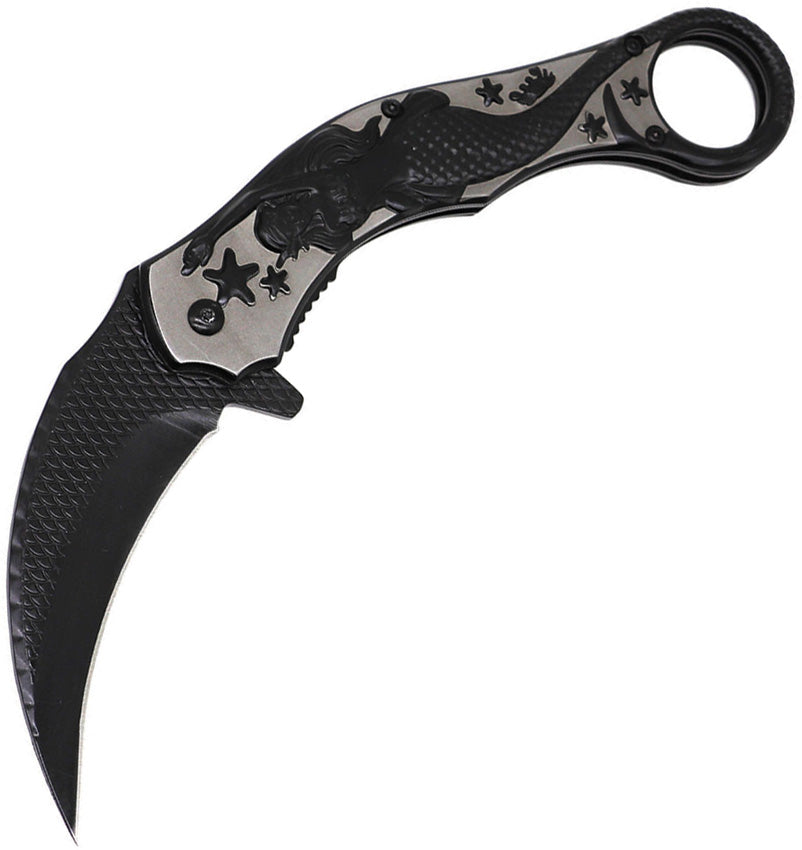 Mermaid Karambit Linerlock 10-A120SB