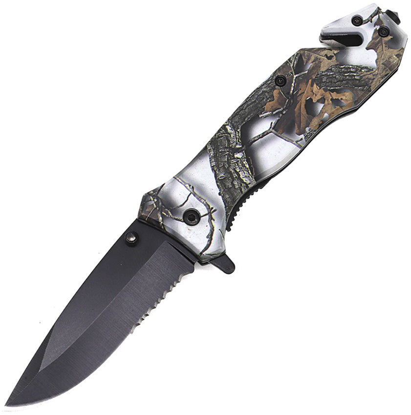 Linerlock A/O Black Camo 10-A89BC