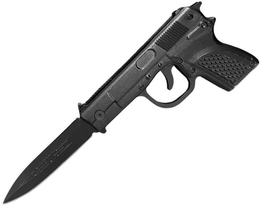 Top Open Trigger Lock Black