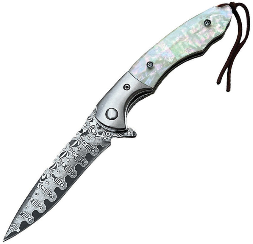 Linerlock Damascus 10-B005WP