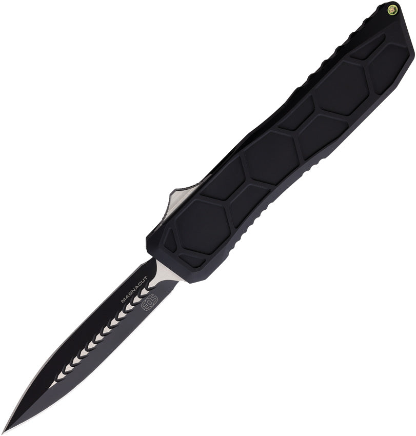 Auto Harpoon OTF Black AUTO BLACK 2 TONE HEX DAGGER