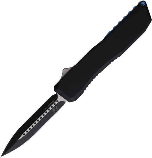 Auto Harpoon OTF Black/Blue AUTO BLACK BLUE DAGGER
