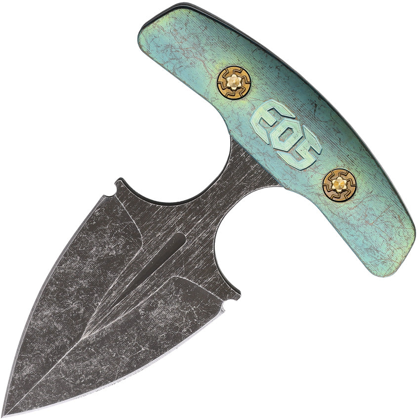 Aztec Push Dagger Antique Ti H AZTEC DAGGER ANTIQUE TI HANDLE