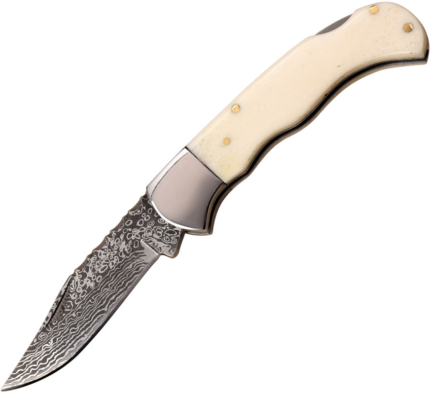 Lockback White Bone