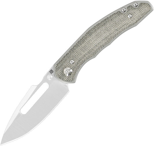 Boa Framelock Green Micarta 1862G-ODG
