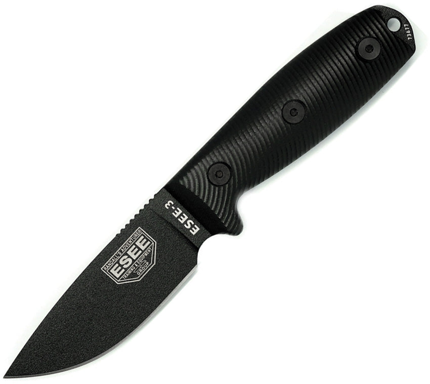 Model 3 3D Fixed Blade Black 3PMB-001