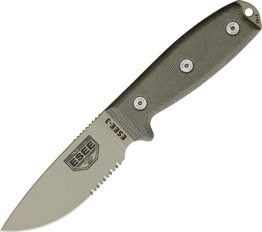 Model 3 Desert Tan Blade ESEE-3SM-DT