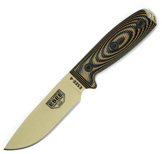 Model 4 3D Fixed Blade Tan 4PDT-005