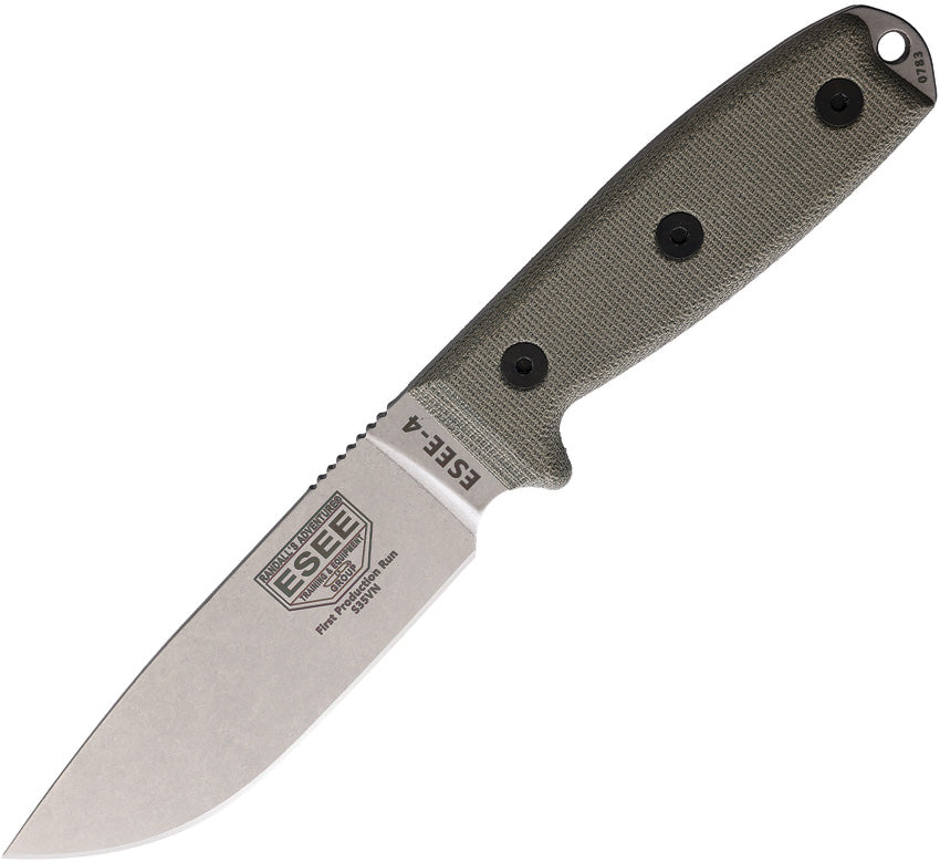 Model 4 S35VN Micarta ESEE-4P35V