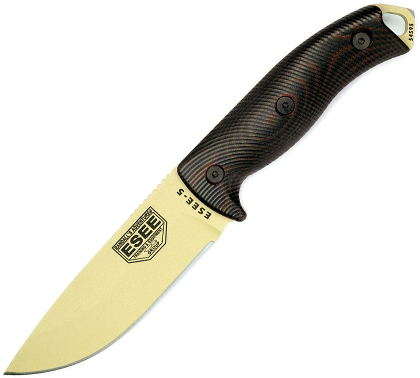 Model 5 Fixed Blade Tan 5PDT-004