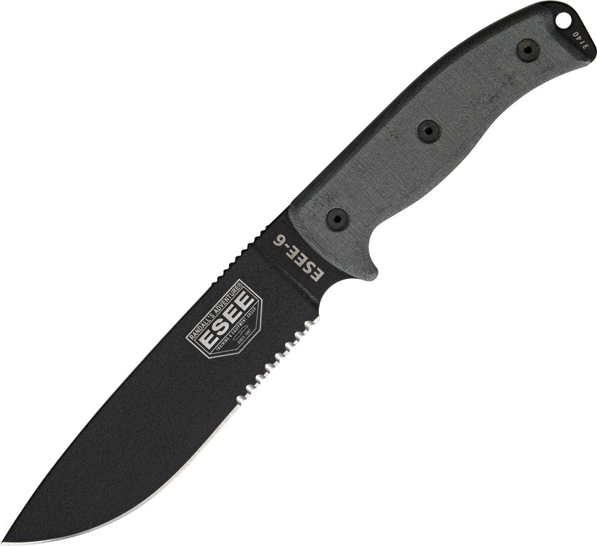 Model 6 Part Serrated ESEE-6S-OD