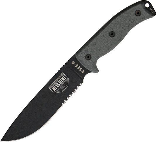 Model 6 Part Serrated ESEE-6S-OD