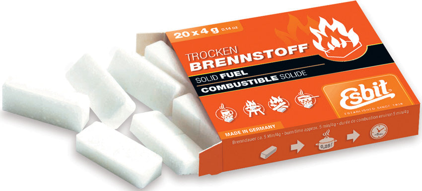 Solid Fuel Tablets ORMD E-FUEL-20X4