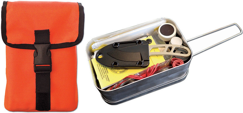 Survival Kit In Mess Kit LARGE-TIN-KIT-OR
