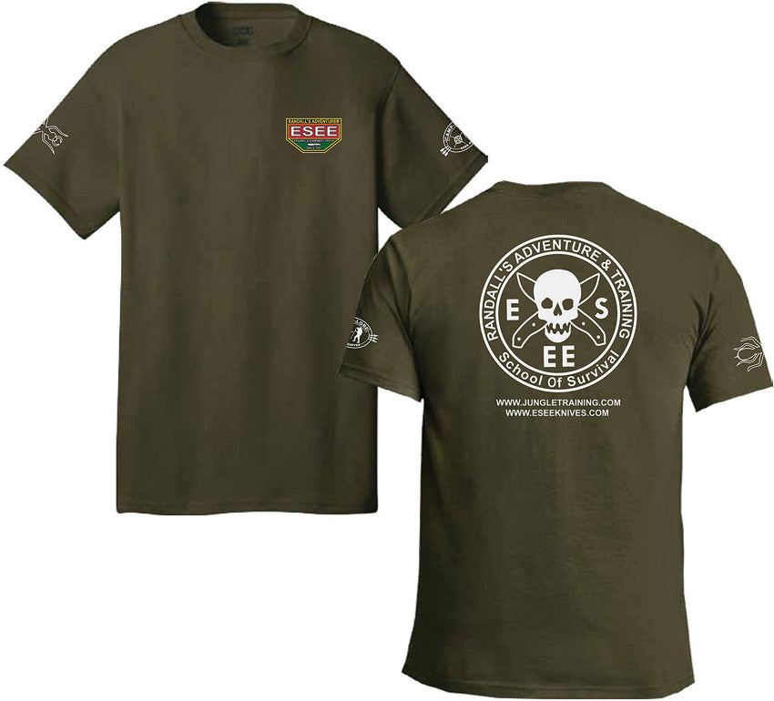 Training T Shirt XXXL Green T-SHIRT-GR-3X