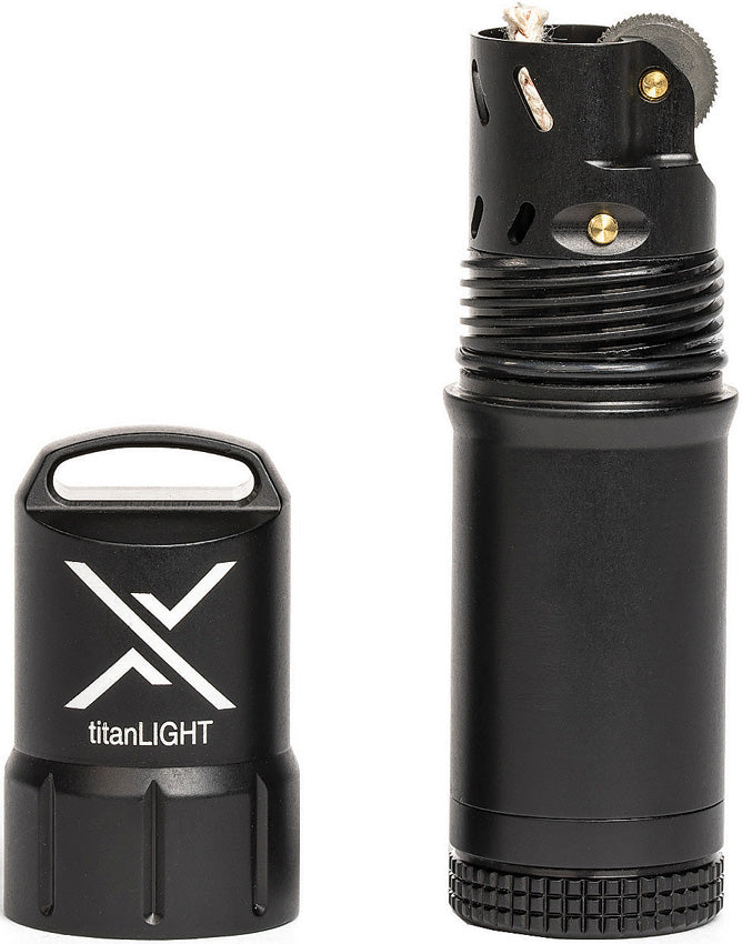 titanLIGHT Refillable Lighter 005500-BLK