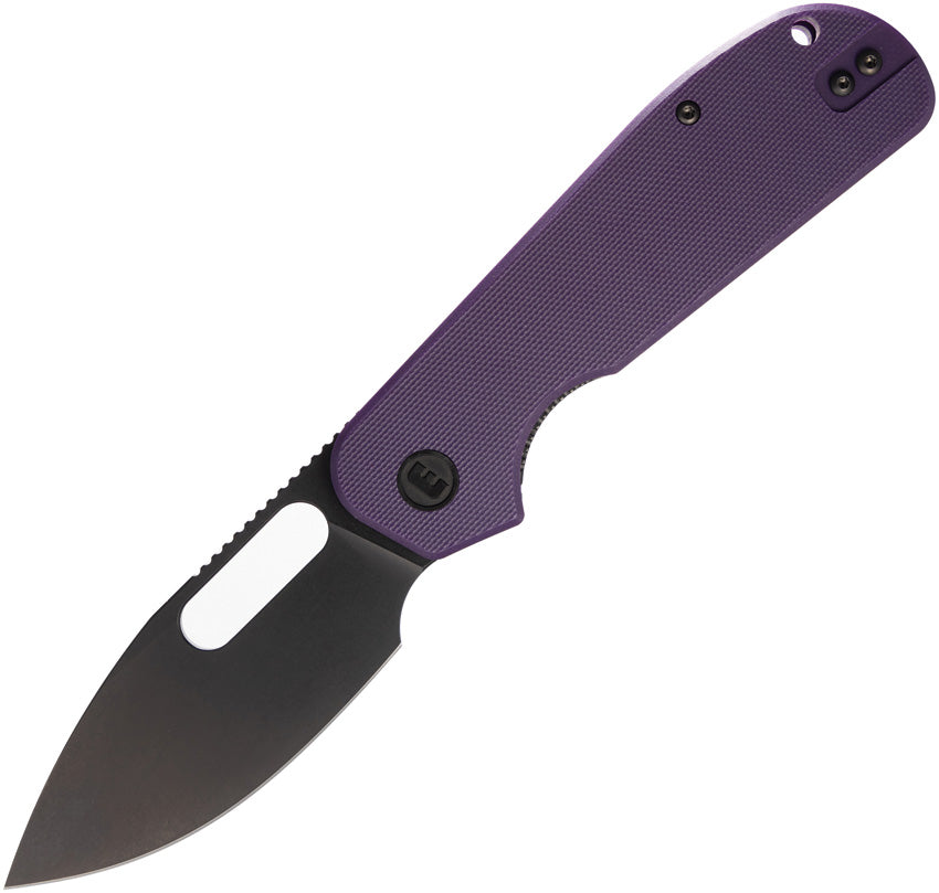 EFD Linerlock BSW Purple G10 EFD  BLACKWASH PURPLE G10