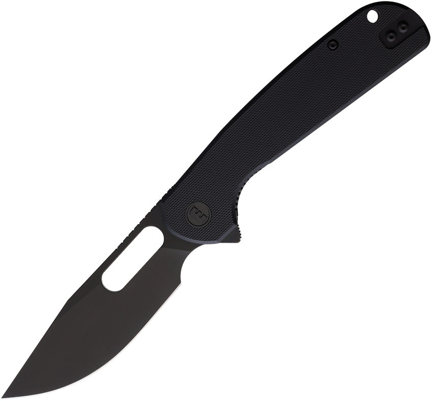 Trinity Linerlock BSW Black TRINITY BLACKWASH BLACK G10