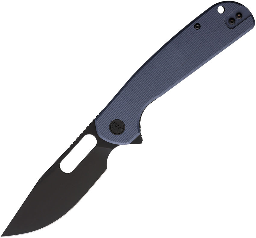 Trinity Linerlock BSW Denim TRINITY BLACKWASH DENIM G10