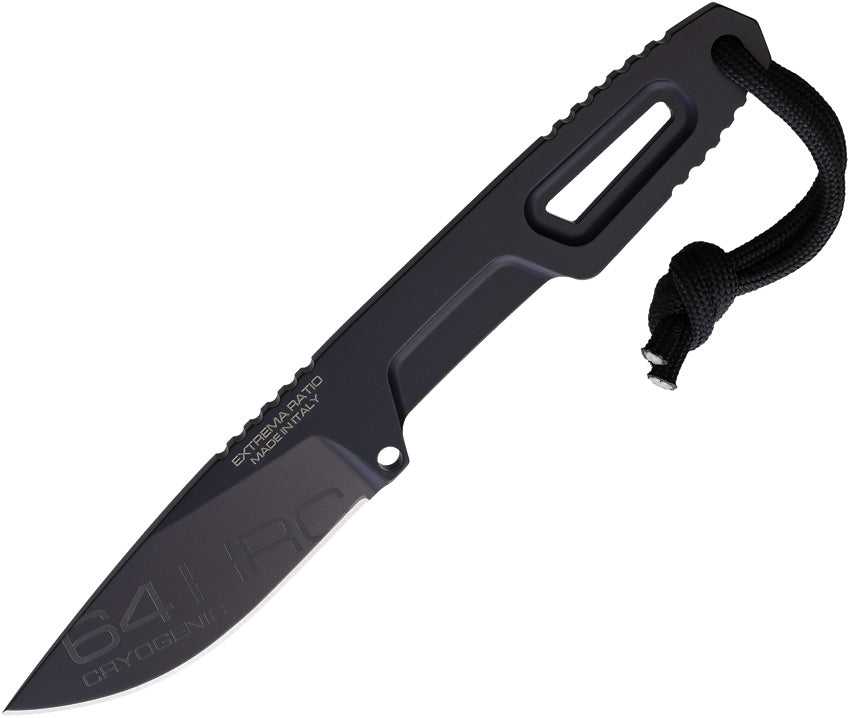 Satre Neck Knife Black S600 04.1000.0222/BLK/S6