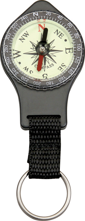 Keyring Compass R0106 BLACK