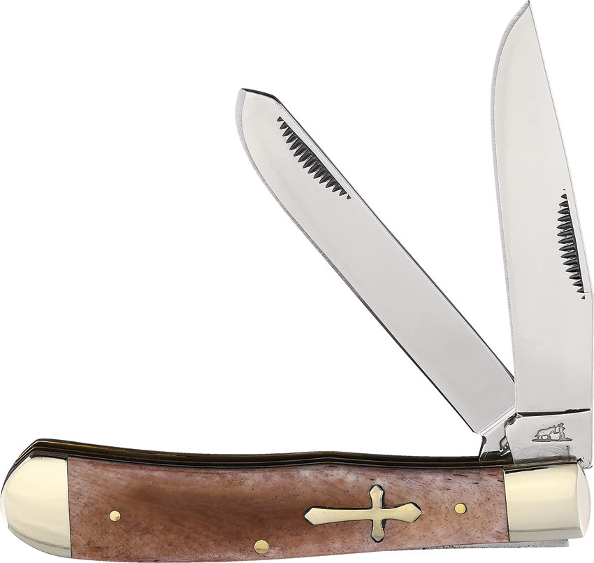 Trapper Brown Smooth Bone
