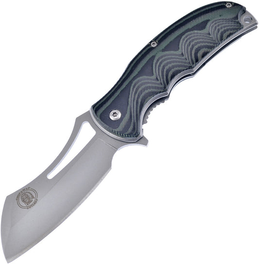 Linerlock A/O Green Micarta CW-093GN