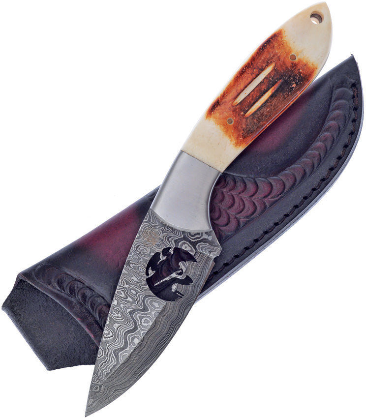 Fixed Blade Damascus CW-991SC/DK
