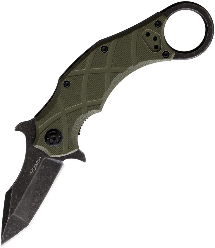 The Claw Linerlock Green FE015