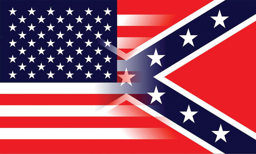 USA Confederate Blended Flag R7265