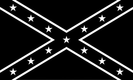 Confederate Black/White Flag
